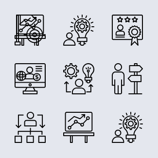 Business and finance icons pack