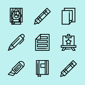 Painting Tools icons pack