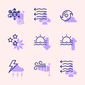 Weather icons pack