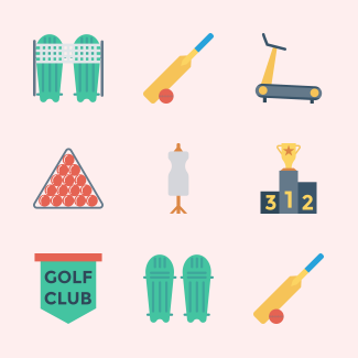 Sports & Fitness icons pack