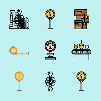 Factory icons pack