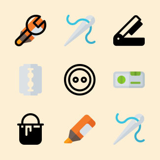 Crafting icons pack