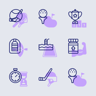 Sport icons pack