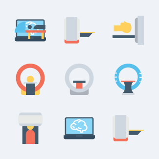 Ct Scan icons pack
