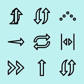 Arrow icons pack