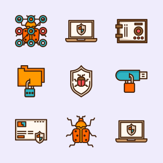 Computer Security icons pack