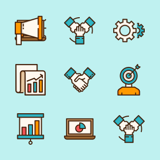 Business icons pack