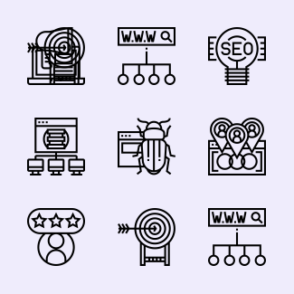 Search Engine Optimization icons pack