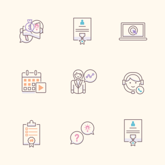 Marketing Agency icons pack