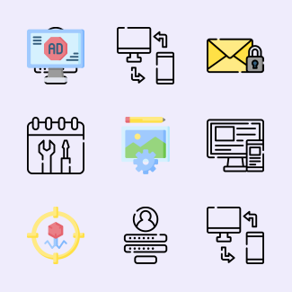 Web Maintenance icons pack