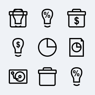 Business Icon Collection icons pack