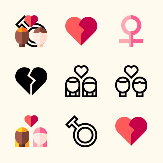 Gender Identity icons pack