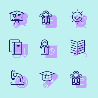 Back to School icons pack