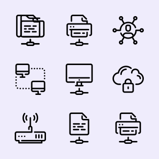 Network icons pack