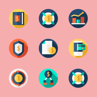 Finance icons pack