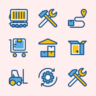 Global Logistics icons pack