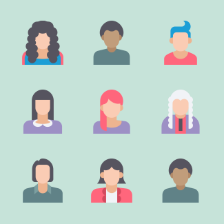 Avatar icons pack