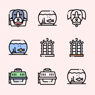 Pet Shop icons pack