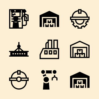 Industry icons pack