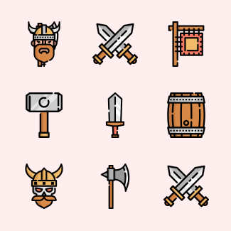 Vikings icons pack