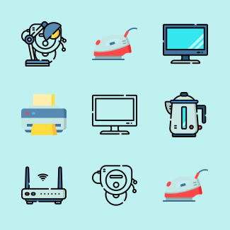 Electronic Devices icons pack
