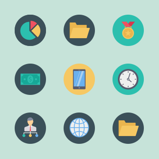 Business icons pack