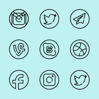 Social Media icons pack