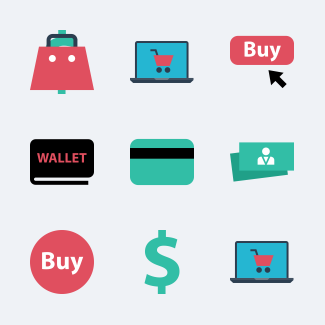 Shopping Sales icons pack