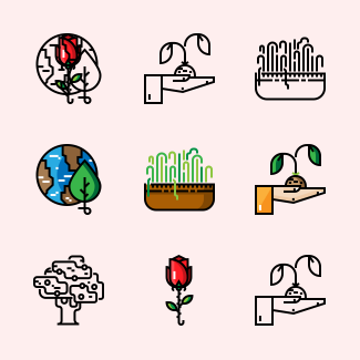 Ecology icons pack