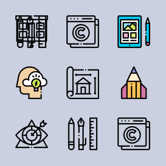 Design Thinking icons pack