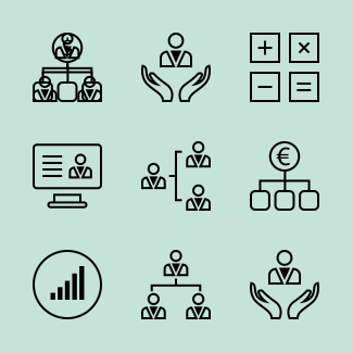 Business and Finance Icon Collection icons pack