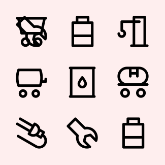 Industrial Elements icons pack