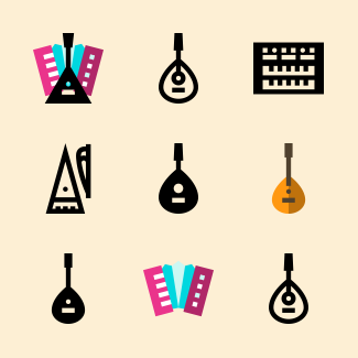 Musical Instruments icons pack