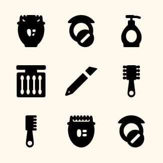 Beauty Kit icons pack