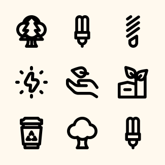 Ecologic and Recycling icons pack