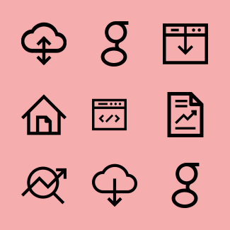 Minimal SEO icons pack