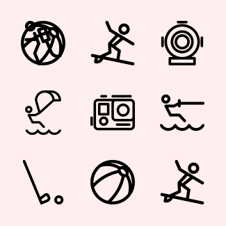 Summer Sports icons pack