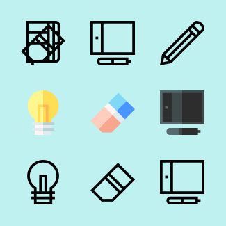 Graphic Design icons pack