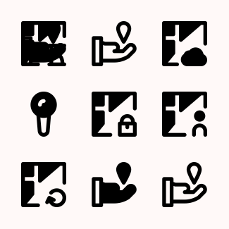 Pins & Locations icons pack