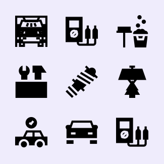 Mechanic Elements icons pack