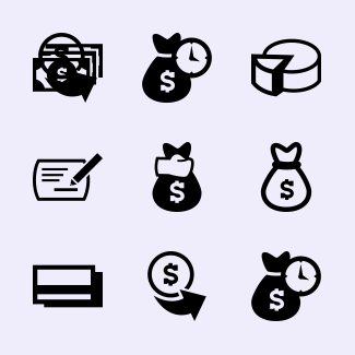 Money icons pack