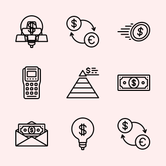 Finance icons pack