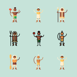 United States of America icons pack