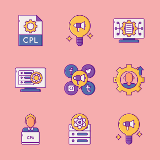 Media Agency icons pack