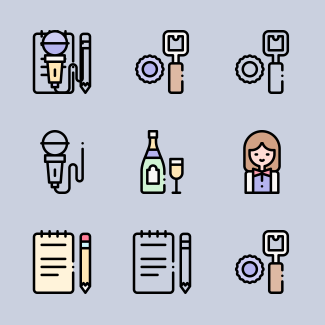 Bar icons pack