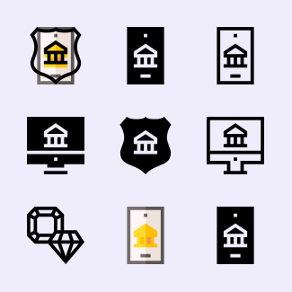 Banking icons pack