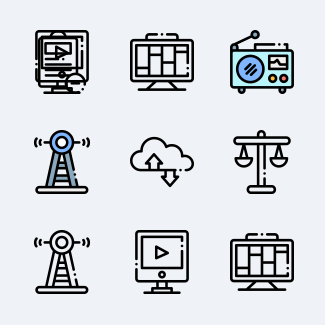 News icons pack
