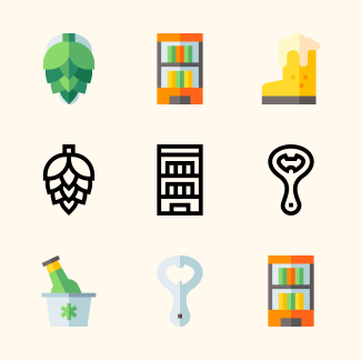 Beer icons pack