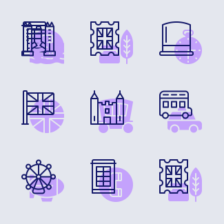 United Kingdom icons pack