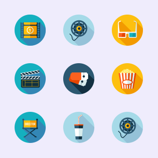 Cinema icons pack